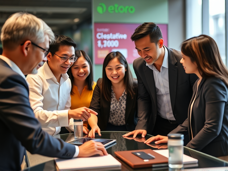 eToro enters the Singapore market via a CMS licence.