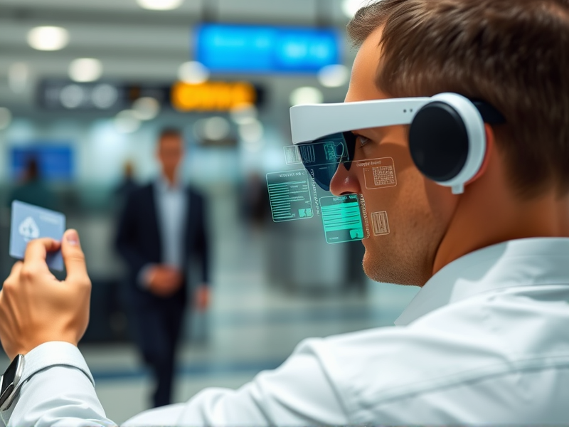 OCR Studio supports on-device ID scanning with AR glasses.