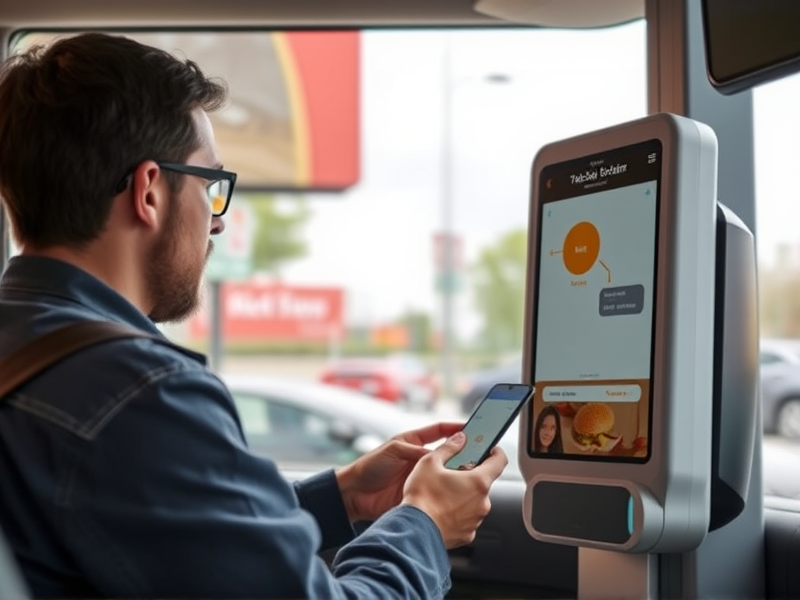 Vox AI integrates Adyen for seamless payments on drive-thru order stations.