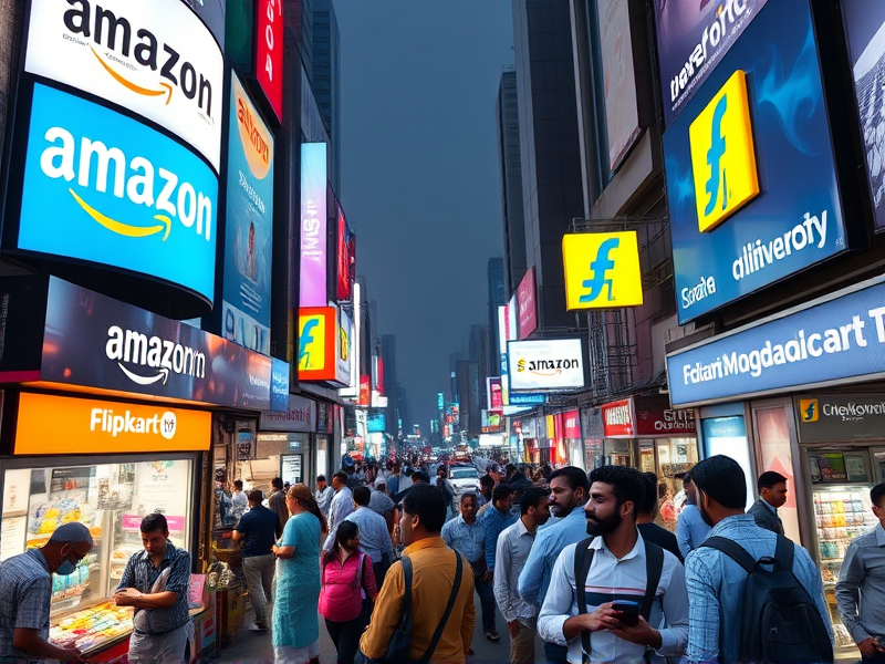 Amazon and Flipkart introduce new loans for consumers.