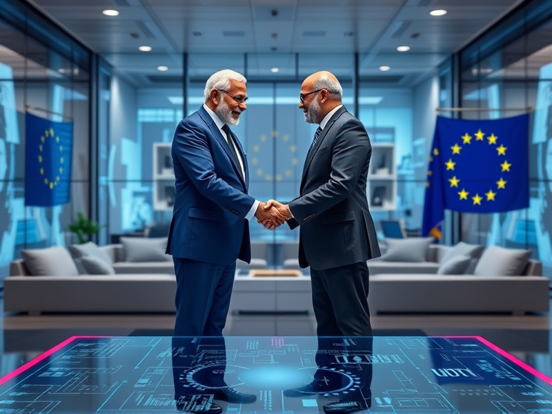 A crucial element of the India-EU deal involves linking their payments infrastructure systems.