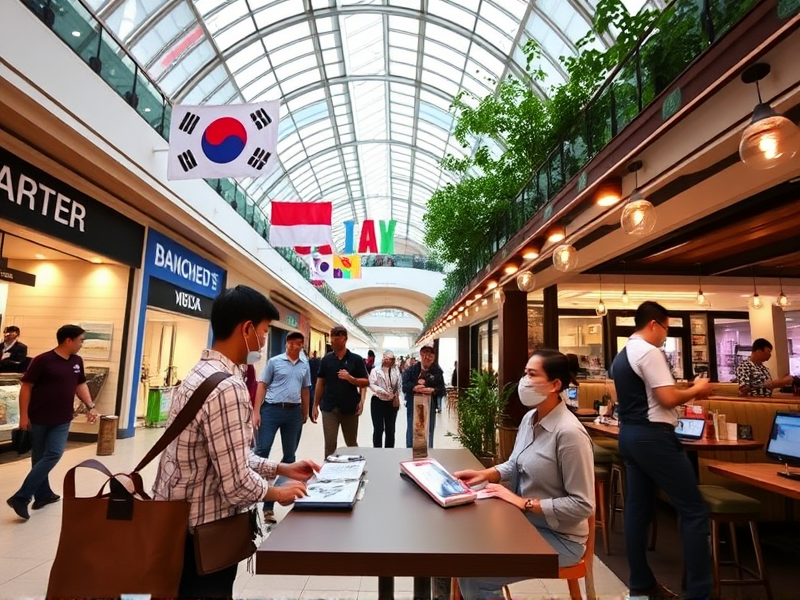 In April, South Korea and Indonesia will roll out a cross-border QR payment system.