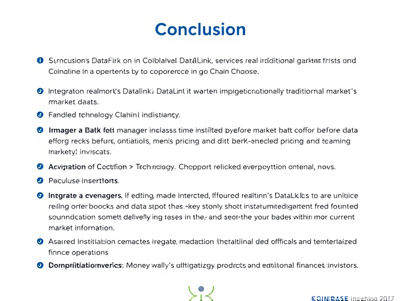 Coinbase uses Chainlink DataLink to broadcast exchange data on the blockchain.
