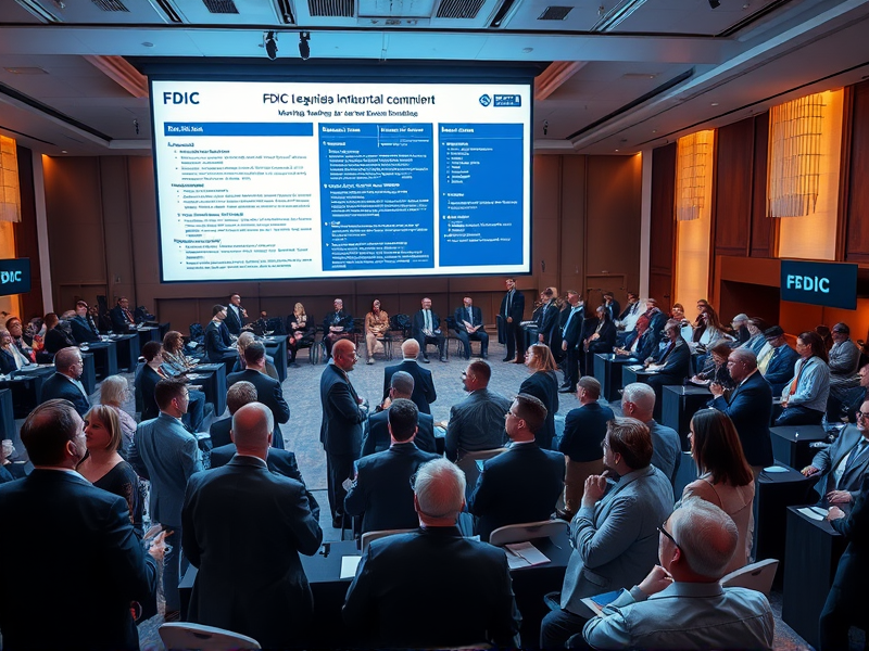 The FDIC outlines guidelines for US banks and fintechs on stablecoin operations.